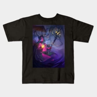 Melissa Moonlight 'In the Shadows' Kids T-Shirt